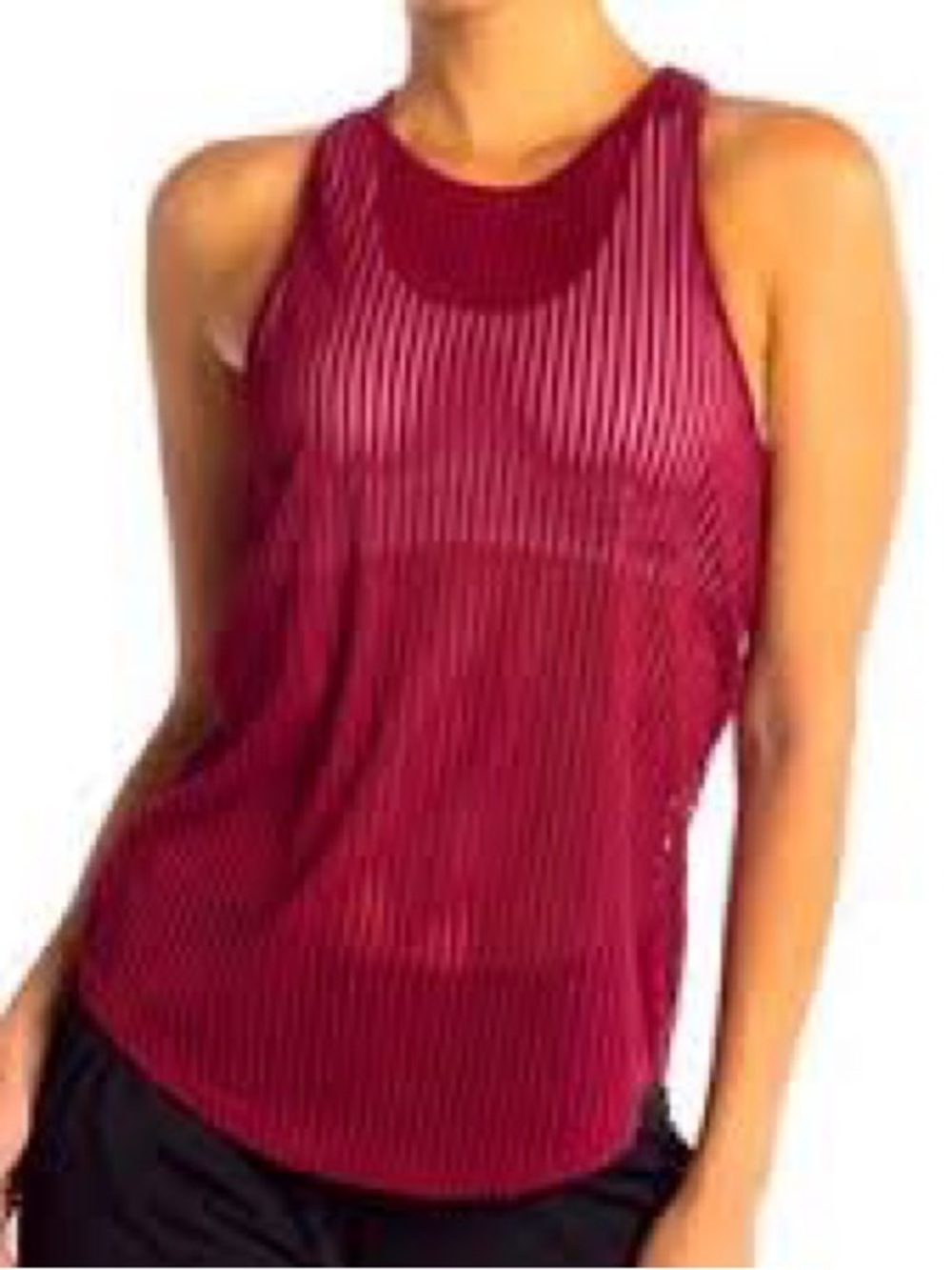 Alo yoga essence Tank Top - Burgundy